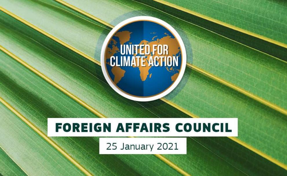 Foreign Affairs Council Backs EU’s Ambitious Goal On Climate Action And ...