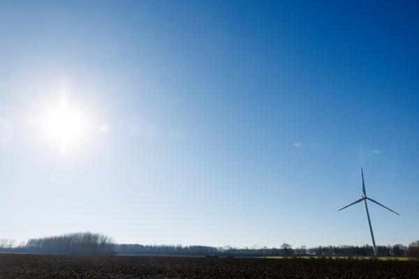 Wind turbines in Wallonia